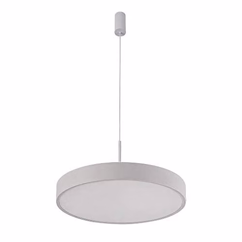 Netlighting Modern LED Suspended Pendant Light in White, Warm White 3000K, 1800lm