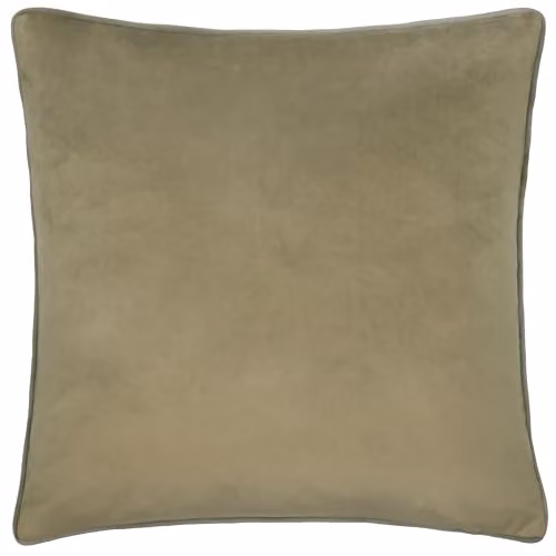 Riva Home Meridian Green Velvet Square Decorative Cushion, W/D/H: 45 x 45 x 45 cm – 1