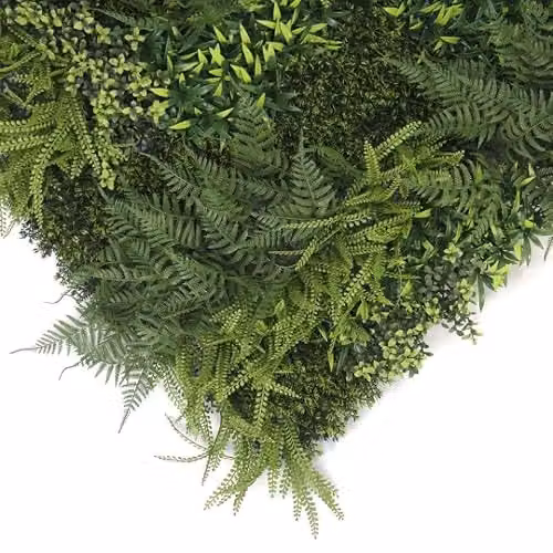 Leaf UK Green Artificial Fern Wall Foliage Panel, 100 cm – 2
