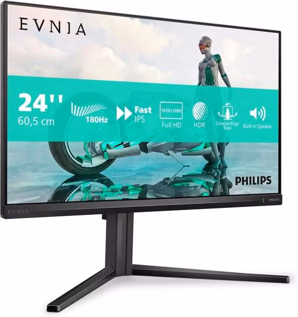 Philips 23.8 inch Full HD IPS Gaming Monitor with HDMI and DisplayPort, Grey