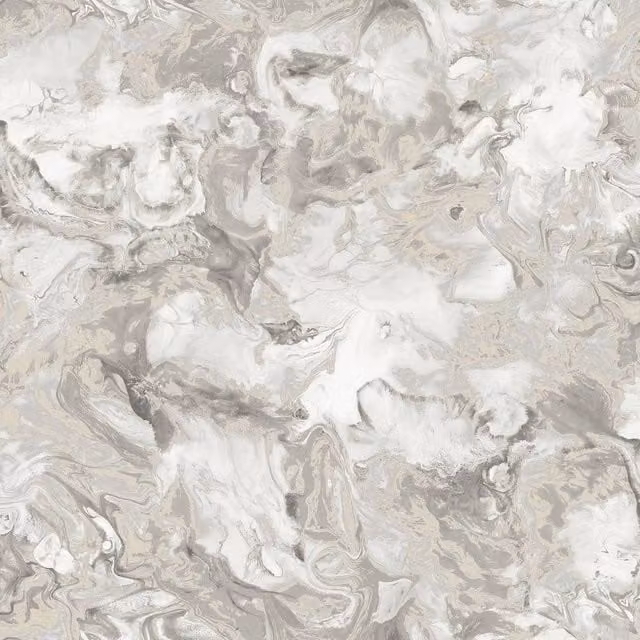 Muriva Elixir Marble Textured Abstract Wallpaper in Taupe, Beige and Grey