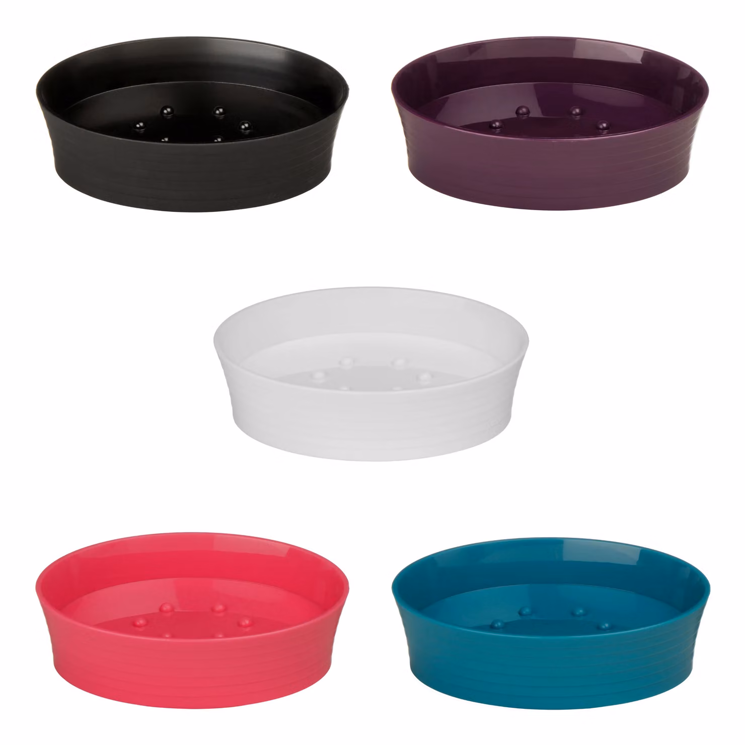 Orsina Blue ABS Plastic Freestanding Soap Dish with Drainage – 2