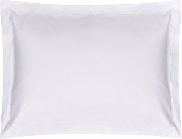 Belledorm White Egyptian Cotton 400 Thread Count Mako Satin Oxford Pillowcases