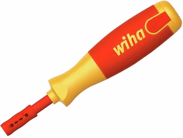 Wiha Electric Liftup Bit Magazine Screwdriver Set, 6 Piece, Red and Multicolour