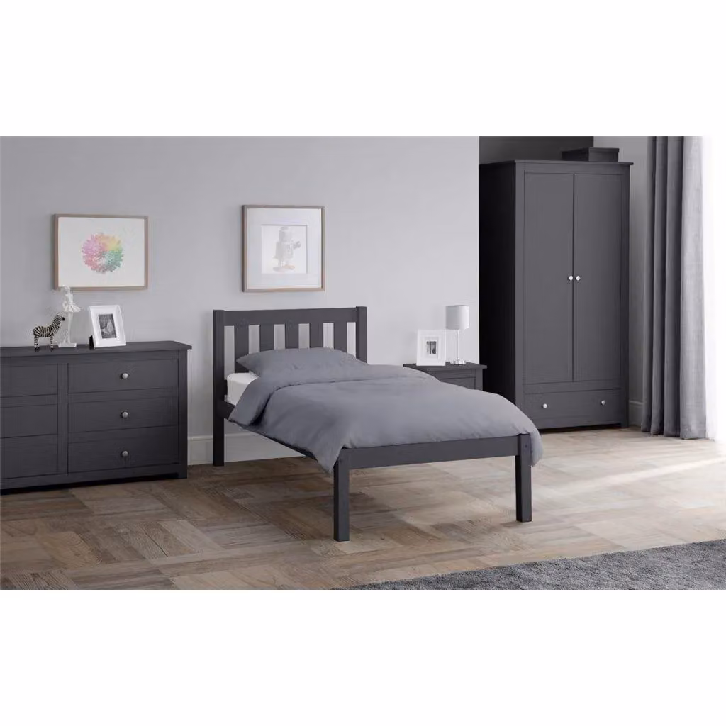 Ashfield Modern Anthracite 4 Drawer Chest in Dark Grey – 2