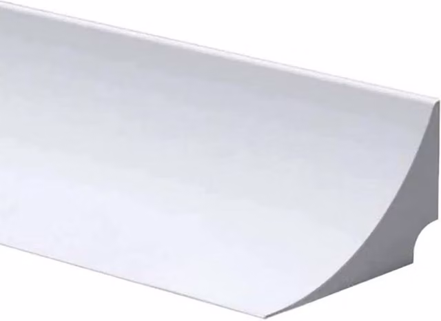 FLAVORA White Waterproof Bathroom Sink Caulk Sealing Tape, W/D/H: 1000 x 52 x 5.2 cm