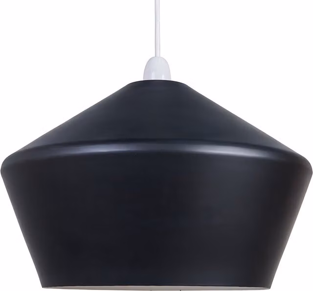 ValueLights Retro Black Metal Dome Ceiling Pendant Light Shade