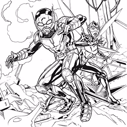 Marvel Avengers Colouring Book and Pencil Set in Multicolour – 2