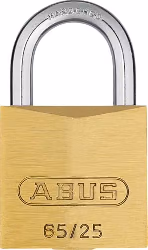 ABUS Brass Padlock in Gold/Yellow – 1