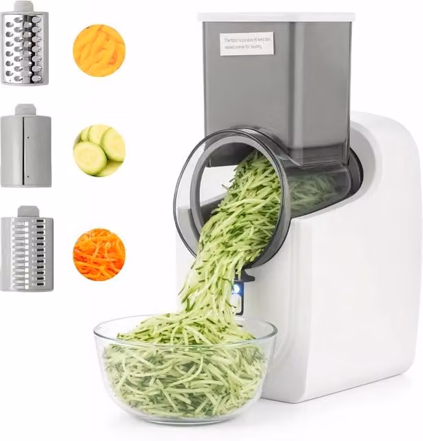 SPETLEK Automatic Multi-functional Household Cheese Grater in White – 1