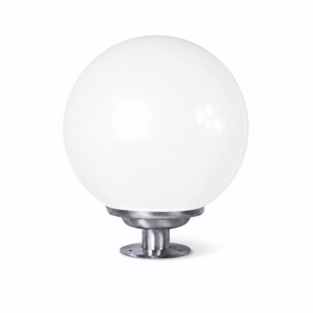 GWSOLAR Multicolour Solar Garden Sphere Light with Remote and Timer, White, Diameter: 25 cm – 2