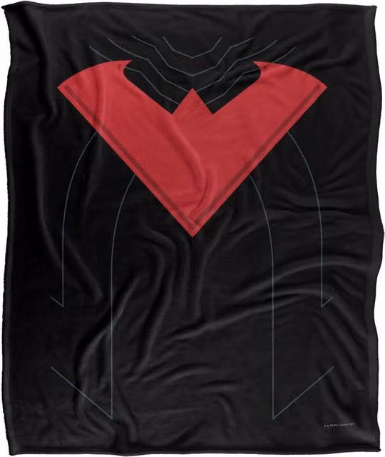 DC Comics Batman Nightwing 52 White Blanket W: 152 cm, D: 127 cm
