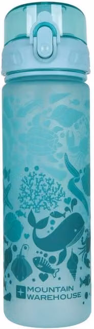 Mountain Warehouse Childrens BPA Free Fish Water Bottle, 500ml, Turquoise