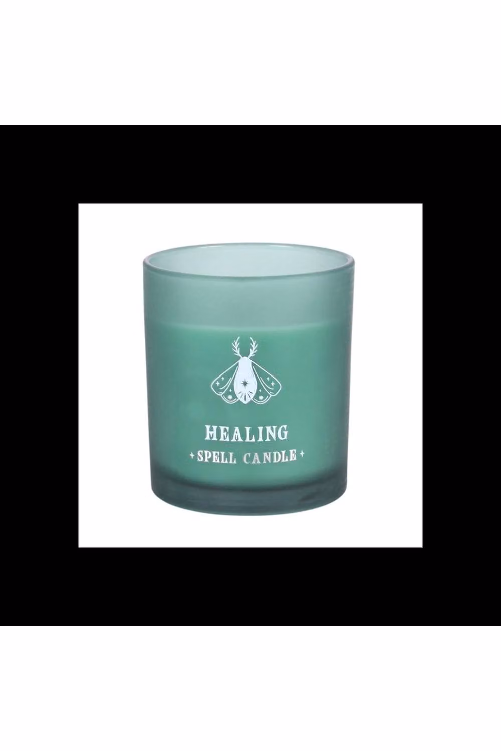 KDMD Healing Eucalyptus and Mint Scented Candle in a Green Glass Votive Container – 2