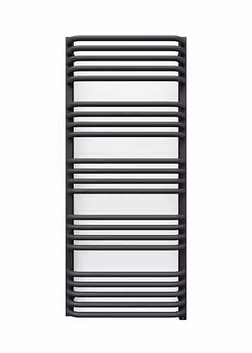 Terma Alex One Electric Towel Rail with Concealed Element, Grey, H x W: 114 x 50 cm – 2