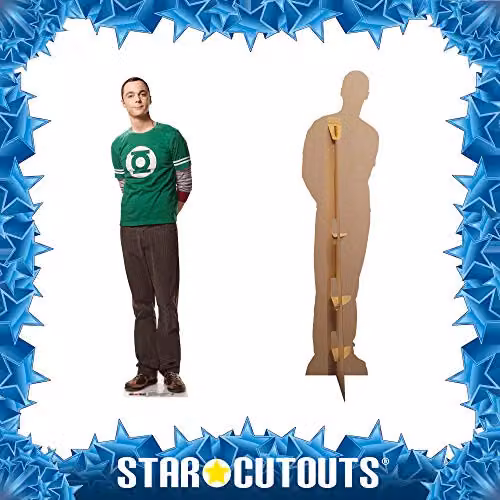 Star Cutouts Doctor Sheldon Cooper Multicolour Paper Party Decoration, W: 17.78 cm, H: 182.88 cm – 4