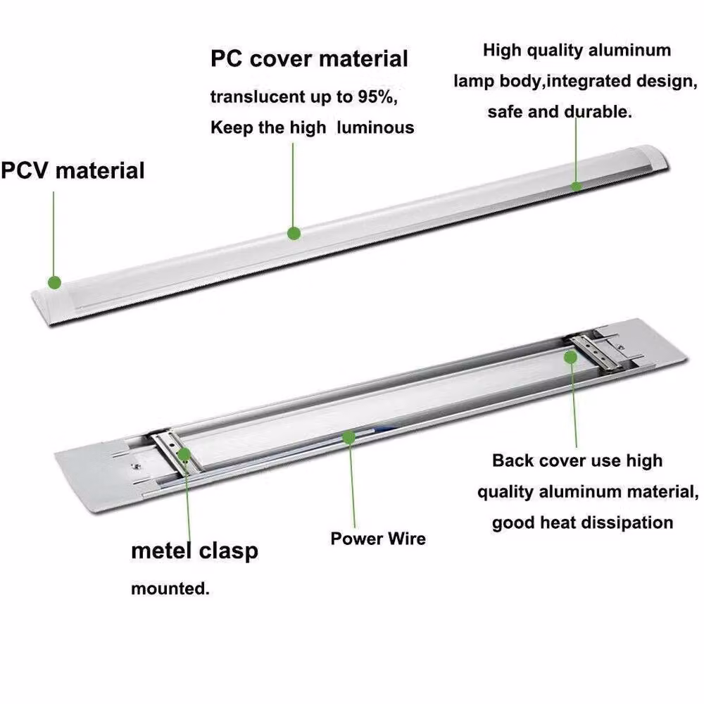 FLAVORA Linkable LED Batten Light Bar in White – 3