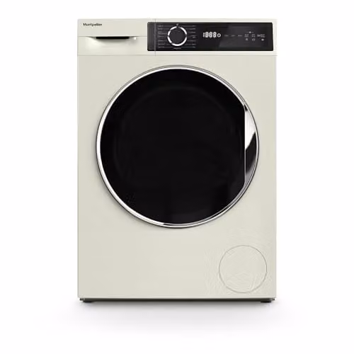 Montpellier MWM814BLC Cream 8kg Front Loader Washing Machine with 1400 RPM and A Energy Rating