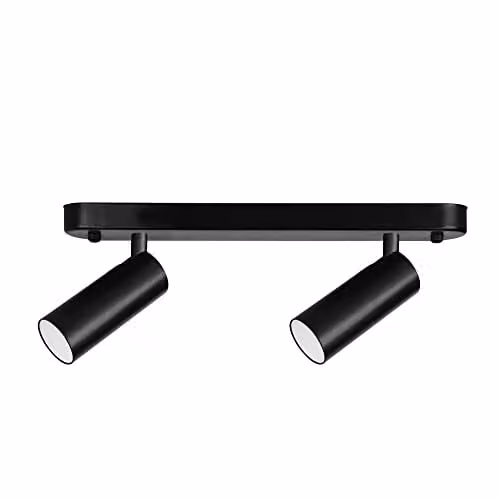 Netlighting Logos Double LED Twin Spotlight 3.7W 3000K 282lm Black