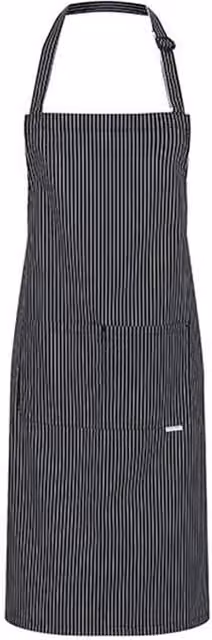 Karlowsky Carlo Bib Apron in Black