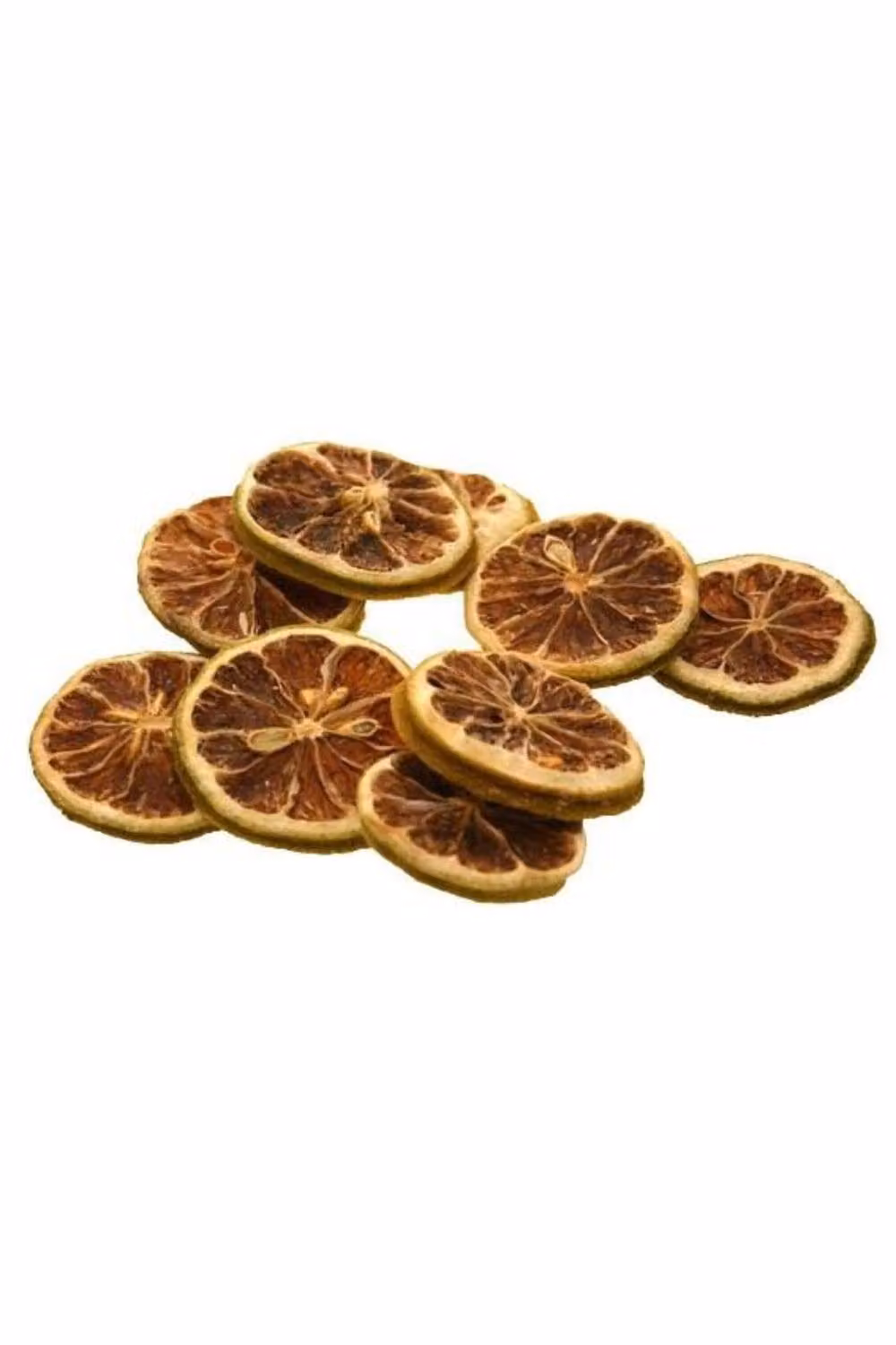 KDMD Dried Lime Slices 250g Green and Brown Table Decorations – 2