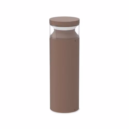 Netlighting Boeing LED Outdoor Bollard Light, Brown, Height: 40 cm, 3000K IP65