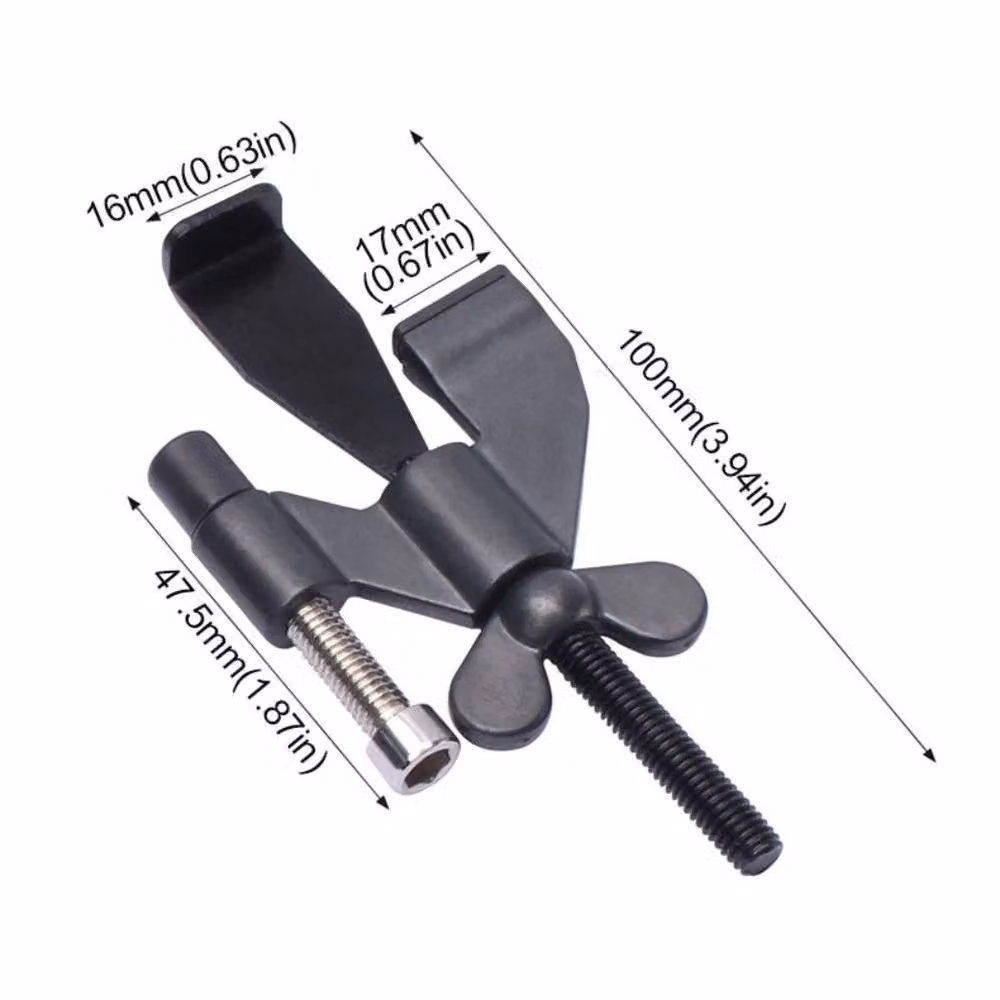 SPETLEK Black Anti-theft Portable Security Door Lock and Stopper, W/D/H: 1000 x 400 mm – 2