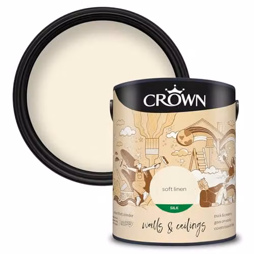 Crown Silk Emulsion Paint Beige 5 l – 2