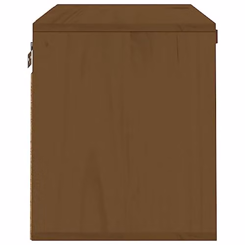 vidaXL Wall Cabinet in Brown Solid Pine Wood W/D/H: 60 x 30 x 35 cm – 4