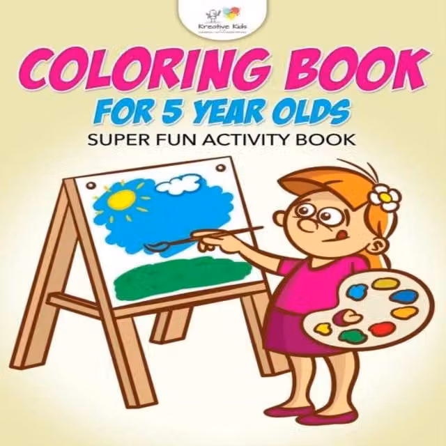 Kreative Kids Multicolour Childrens Coloring Book Paperback
