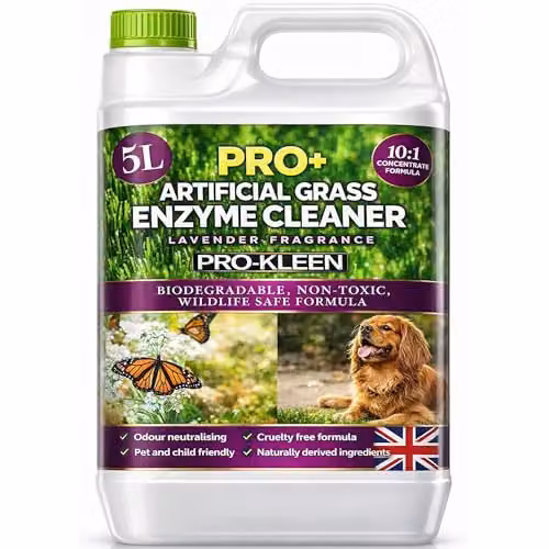 ProKleen ProBio Artificial Grass Cleaner Probiotic Based Deodoriser and Odour Eliminator, Lavender, 5L – 5