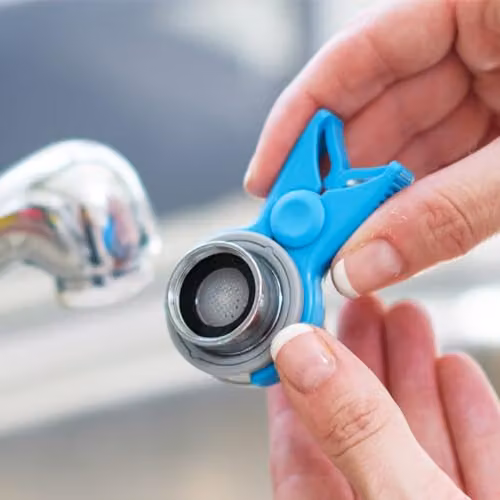 Flopro Grey Plastic Threaded Mixer Tap Connector 3/4 inch – 2