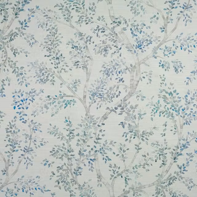Fibre Naturelle Somerley Fabric Sky Blue