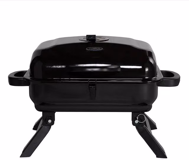 Tower Compact Tabletop Charcoal Grill in Black, W/D/H: 39.5 x 41.0 x 39.5 cm – 7