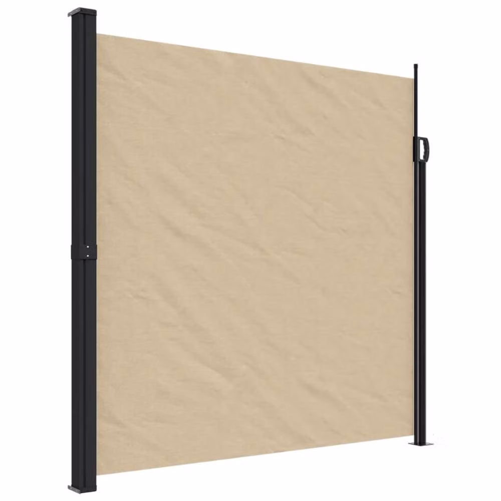 Berkfield Home Retractable Wall-Mounted Side Awning in Beige, W/H: 300 x 200 cm – 2