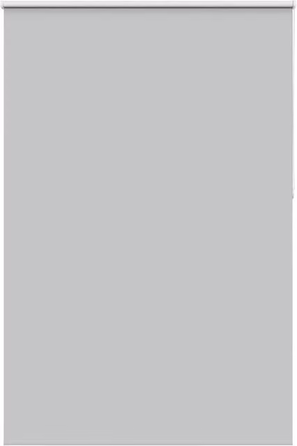 Berkfield Home Blackout Roller Blind in Light Grey, Thermal Insulating Polyester, W: 160 cm, H: 210 cm