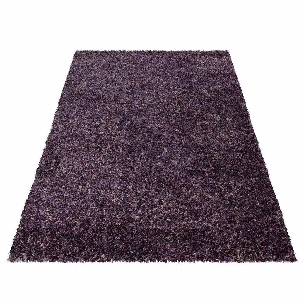 Bravich LTD Blended Shaggy Rug in Purple, W: 160 cm, D: 230 cm – 2