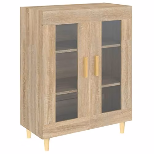 vidaXL Sideboard in Sonoma Oak Brown, W/D/H: 69.5 x 34.0 x 90.0 cm