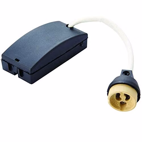 Loops GU10 LED Socket Holder in Cool White