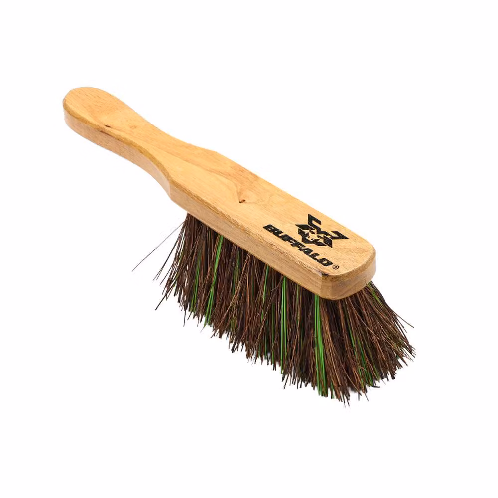 Buffalo Stiff Bassine Mix Bannister Hand Brush in Multicolour with Wood Handle – 2