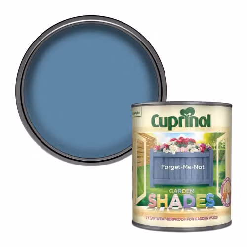 Cuprinol Garden Shades Exterior Woodcare, Blue, 1 l – 1