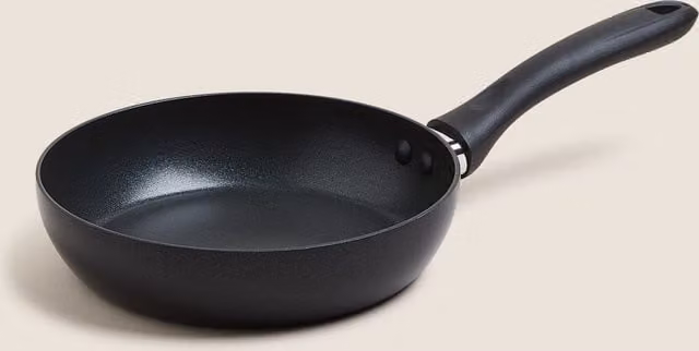 M&S Aluminium Non-Stick Frying Pan, Black, 20 cm