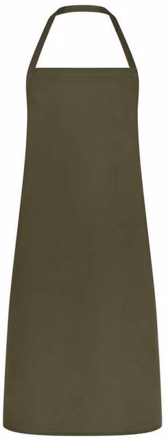 Brand Lab Classic Bibbed Apron in Dark Olive Green