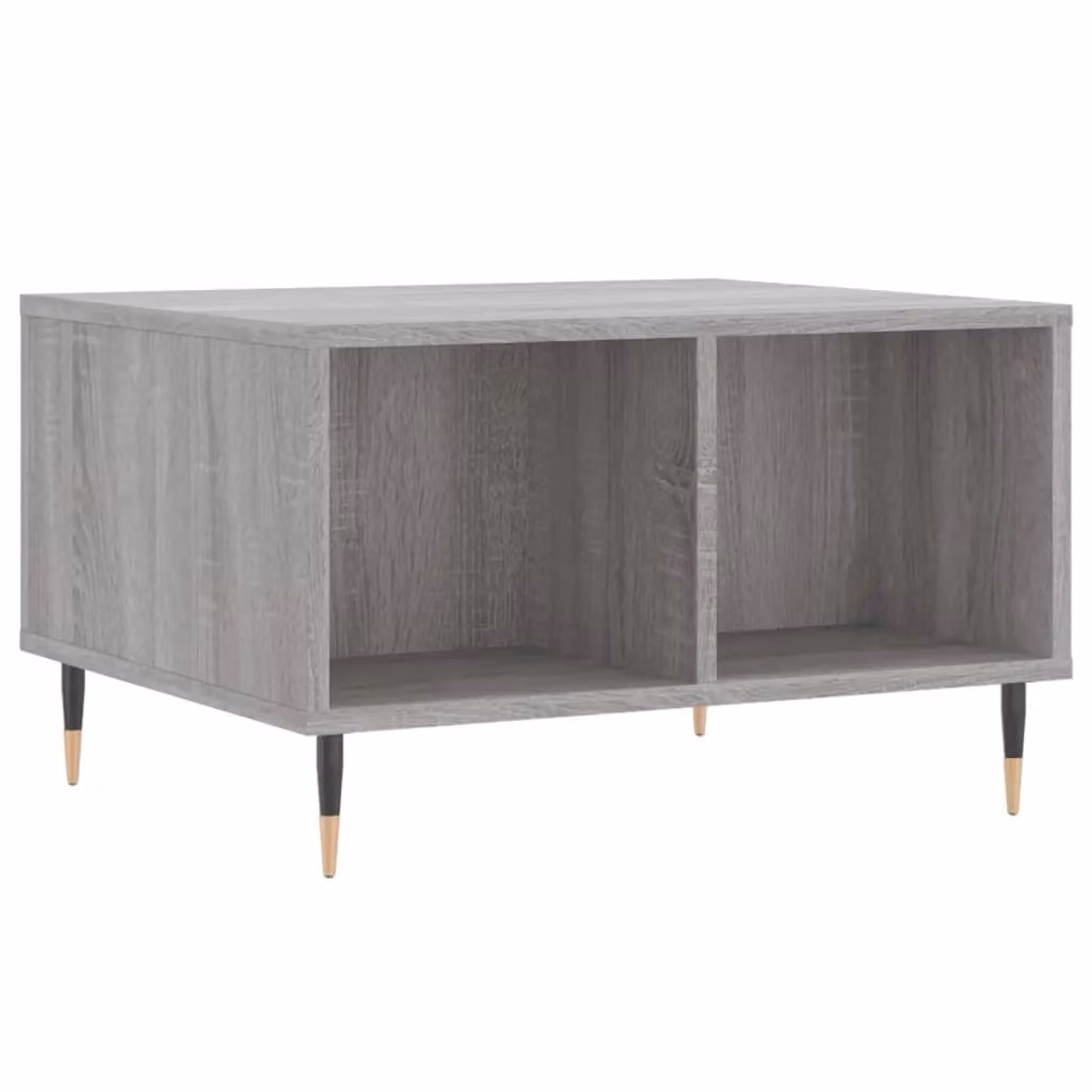 Berkfield Home Grey Sonoma Coffee Table, W: 60 cm, D: 50 cm, H: 36.5 cm – 2