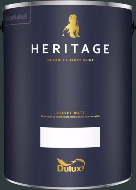 Dulux Trade Heritage Matt Paint in Mallard Green, 5 l