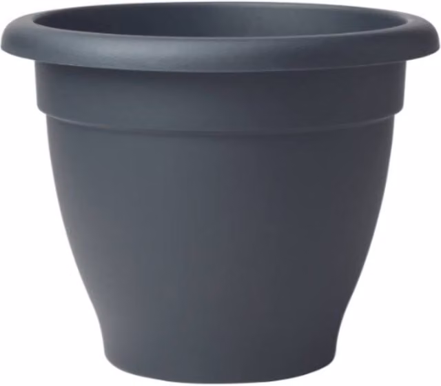 KDMD Black Essential Planter Tub, 2 Pack, Diameter: 33 cm