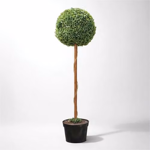 Bestfor Artificial Green Round Topiary Ball Tree, Height: 120 cm