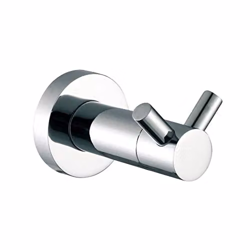 Nes Home Double Robe Hook in Chrome