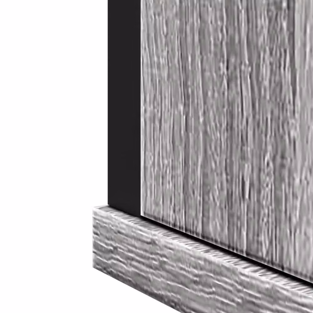Berkfield Home Grey Sonoma Bathroom Mirror Cabinet, W/D/H: 42 x 12 x 60 cm – 5