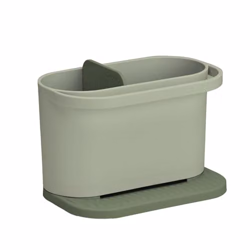 ReBorn Recycled Kitchen Sink Tidy Organiser in Sage Green – 1